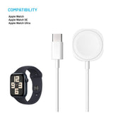 FIXED FIXDW-AW-C oplader til mobil enhed SmartWatch Hvid USB Trådløs opladning Indendørs