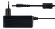Deltaco AC adapter 100-240V AC 50/60Hz till 12V DC, 3A, 1.5 m, black