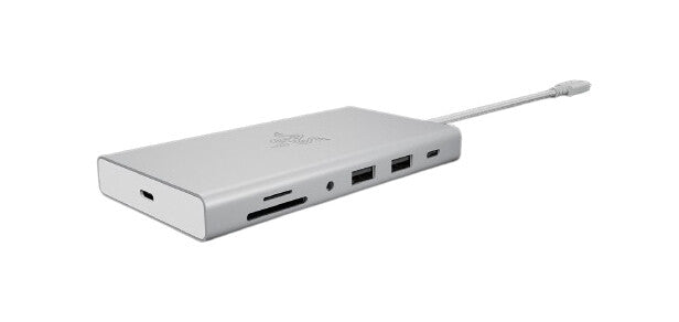 Razer USB-C Dock Ledningsført USB 3.2 Gen 1 (3.1 Gen 1) Type-C Aluminium