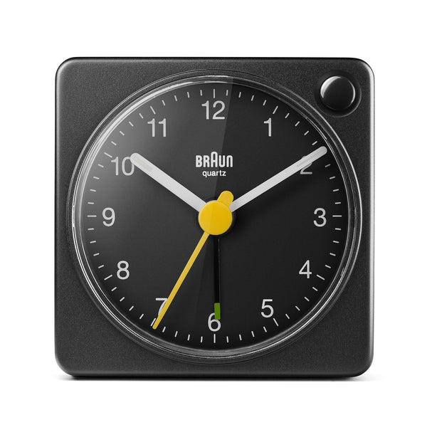 Braun BC02XB vækkeur Quartz alarmur Sort