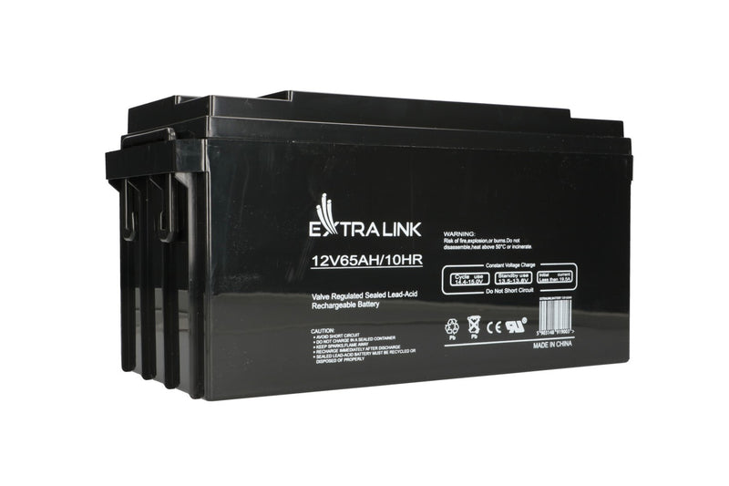 Extralink AKUMULATOR BATTERY ACCUMULATOR AGM 12V 65AH Blybatterier (VRLA) 65 At