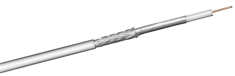 Goobay 67102 koaxial kabel 250 m Nej Hvid