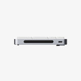 Lofree Flow 2 100 tastatur Universel USB + RF Wireless + Bluetooth QWERTY Sølv, Hvid