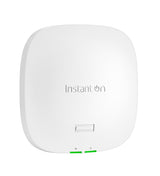 HPE Networking Instant On AP21 (RW) Dual Radio 2x2 Wi-Fi 6 Access Point Bundle with RW PSU 1200 Mbit/s Hvid Strøm over Ethernet (PoE)