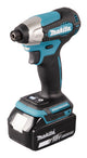 Makita DTD157Z elektrisk skiftenøgle 1/4" 3000 rpm 140 Nm Sort, Grøn 18 V