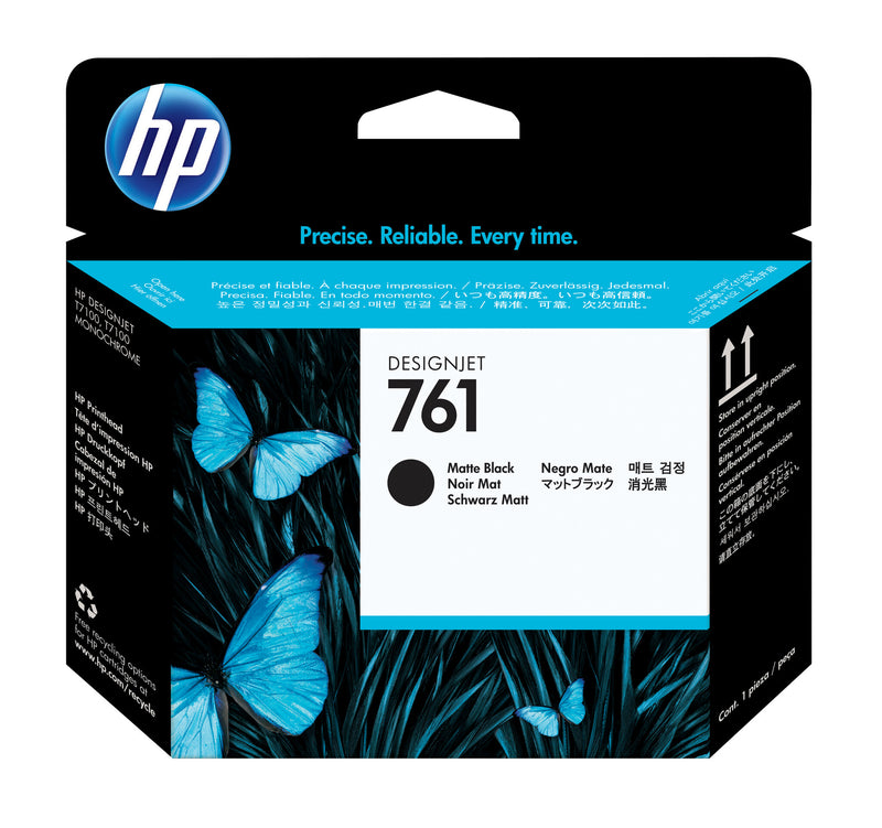HP 761 Designjet-skrivehoved, matsort/matsort