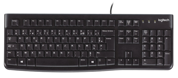 Logitech Keyboard K120 for Business tastatur Universel USB AZERTY Fransk Sort