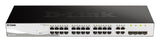 D-Link DGS-1210-28 Administreret L2/L2+ 1U Sort