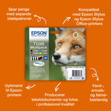Epson Fox T1284 ræv DURABrite Ultra enkeltpakke gult blæk