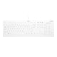 Contour Design Active Key AK-C8112 tastatur Medicinsk USB QWERTZ Tysk Hvid