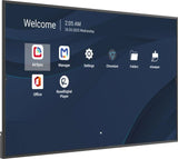 Viewsonic CDE7514-2C skilte display Digital fladpaneldisplay 190,5 cm (75") LCD Wi-Fi 500 cd/m² 4K Ultra HD Sort Indbygget processer Android 14 24/7