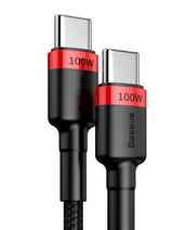 Baseus CATKLF-AL91 USB-kabel 2 m USB C 100 W Sort