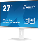 iiyama G-MASTER XUB2797QSN-W2 computerskærm 68,6 cm (27") 2560 x 1440 pixel Quad HD LED Hvid