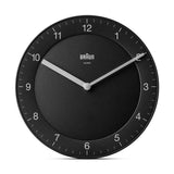 Braun BC 06 B Quarzwanduhr analog schwarz Kvartsur Cirkel Sort