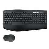 Logitech MK850 Performance tastatur Mus inkluderet Universel RF trådløs + Bluetooth AZERTY Belgisk Sort