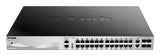 D-Link DGS-3130-30PS/E netværksswitch Administreret L3 Gigabit Ethernet (10/100/1000) Strøm over Ethernet (PoE) Grå