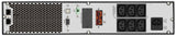 PowerWalker VFI 1000RM LCD UPS-enhed Dobbeltkonvertering (online) 1 kVA 900 W 6 AC stikkontakt(er)