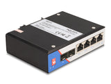 DeLOCK 88015 netværksswitch Ikke administreret Gigabit Ethernet (10/100/1000) Sort