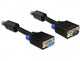 DeLOCK 3m VGA Cable VGA kabel VGA (D-Sub) Sort