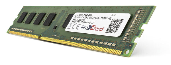 ProXtend D-DDR3-4GB-004 hukommelsesmodul 1 x 4 GB 240-pin DIMM