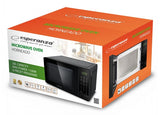 Esperanza EKO009 mikrobølgeovn Sort Solo mikroovn Bordplade 20 L 700 W
