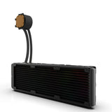 Inca ISS-03XN Computerkølesystem Computerkabinet Væskekølingssæt 12 cm Sort