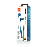 JBL Tune 310C Headset Ledningsført I ørerne Opkald/musik USB Type-C Blå