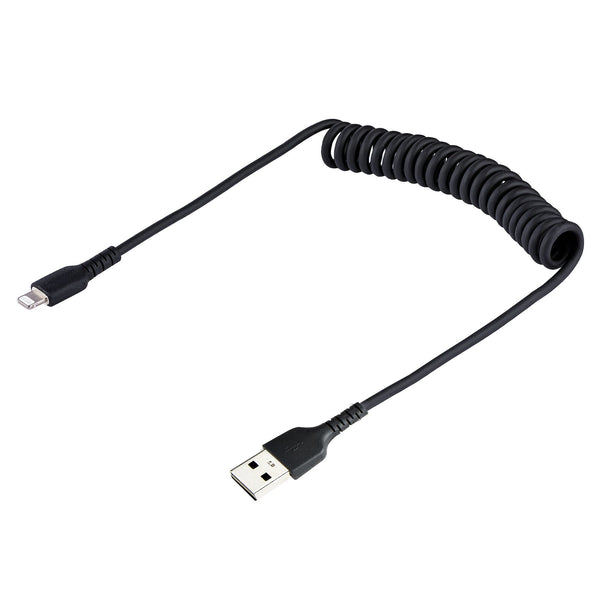StarTech.com RUSB2ALT50CMBC Lightning kabel 0,5 m Sort