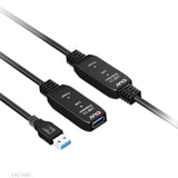 CLUB3D CAC-1405 USB-kabel USB 3.2 Gen 2 (3.1 Gen 2) 10 m USB A 5 Gbit/sek. Sort