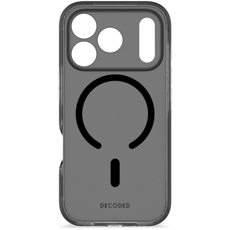 Decoded D26IPO17PBCT2FK mobiltelefon etui 16 cm (6.3") Cover Sort, Transparent
