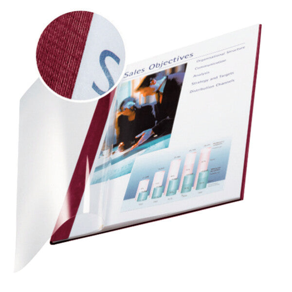 Leitz Soft Covers Rød