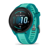 Garmin Forerunner 165 Music 3,05 cm (1.2") AMOLED 43 mm Digital 390 x 390 pixel Berøringsskærm Turkis GPS (satellit)