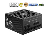 MSI MPG A1250GS PCIE5 enhed til strømforsyning 1250 W 24-pin ATX ATX Sort