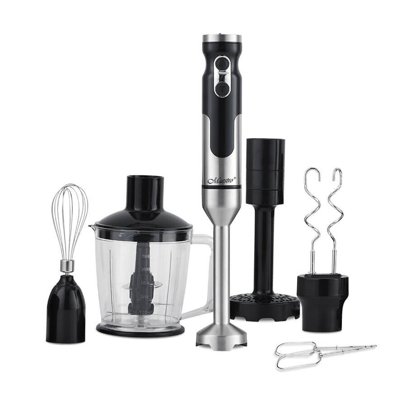 Maestro MR-567 blender Nedsænkning blender 1000 W Sort, Rustfrit stål