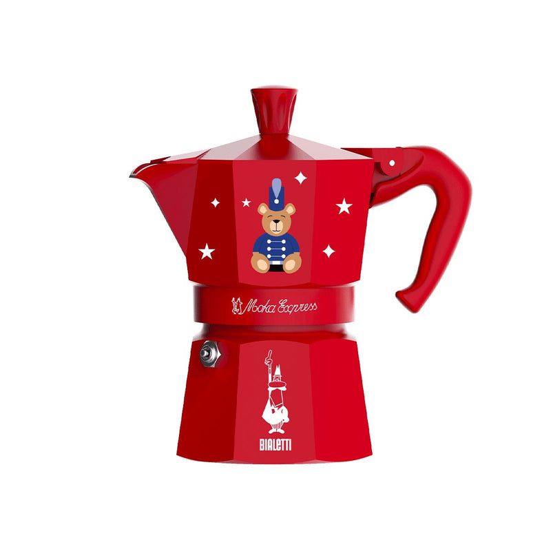 Bialetti Moka Express Moka gryde Rød