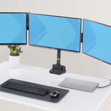 StarTech.com 3MP2AG-MONITOR-ARM skærmbeslag og -stativer 68,6 cm (27") Skrivebord Sort