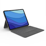 Logitech Combo Touch QWERTY US International Smart Connector Grå
