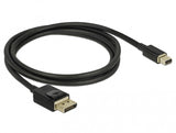 DeLOCK 84927 DisplayPort kabel 1 m Mini DisplayPort Sort