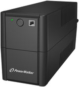 PowerWalker VI 650 SH FR UPS-enhed Interaktivt indgangsstik 0,65 kVA 360 W 2 AC stikkontakt(er)