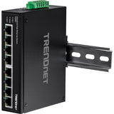 Trendnet TI-E80 netværksswitch Ikke administreret Fast Ethernet (10/100) Sort