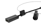 Deltaco Modulær HDMI-adapterring, HDMI til USB-C, sort