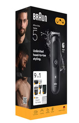 Braun AIO5540 skæg- og hårtrimmer Sort 14 Lithium-Ion (Li-Ion)
