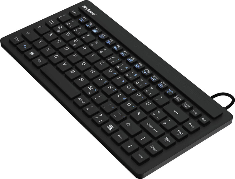 KeySonic KSK-3230IN (US) tastatur Industriel USB QWERTY US engelsk Sort