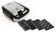 Tefal SW854D sandwichtoaster 700 W Sort, Rustfrit stål