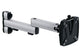 Novus 1.2 TSS Folding arm 2 Monitor Arm Skrivebord Sort, Sølv