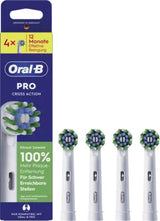 Oral-B 015370 børstehoved til elektrisk tandbørste 4 stk Hvid
