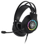 Deltaco Gaming DH220 USB Stereo Gaming Headset, RGB, Black