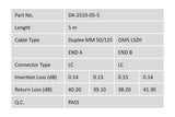 Digitus DK-2533-05-5 InfiniBand og fiberoptisk kabel 5 m LC I-VH Grøn