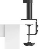 Hama 00220899 skærmbeslag og -stativer 68,6 cm (27") Skrivebord Sort