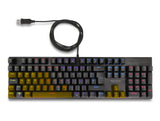 DeLOCK 12115 tastatur Spil USB QWERTZ Tysk Sort